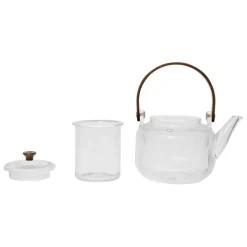 Fabrique de Styles Théières Et Cafetières*Theiere en verre borosilicate 85cl - Manarola