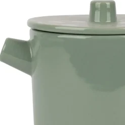 Fabrique de Styles Théières Et Cafetières*Théière avec filtre en grès 90cl - cannelé