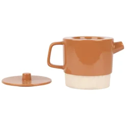 Fabrique de Styles Théières Et Cafetières*Théière avec filtre en grès 90cl - cannelé