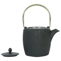 Fabrique de Styles Théières Et Cafetières*Théière en fonte et inox noir et doré 1.5L - Arty
