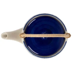 Fabrique de Styles Théières Et Cafetières*Théière en grès bleu avec filtre inox 1L - Azulejo