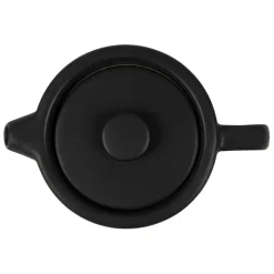 Fabrique de Styles Théières Et Cafetières*Théière en grès mat et bois avec filtre - nordika