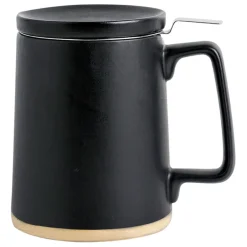 Fabrique de Styles Tasses Et Mugs*Tisaniere en grès avec filtre mat 50cl - Verde