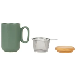Fabrique de Styles Tasses Et Mugs*Tisaniere en grès avec filtre mat - baltika