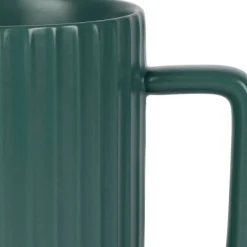 Fabrique de Styles Tasses Et Mugs*Tisaniere en grès émeraude et filtre inox 47.5cl - Sweet Leav