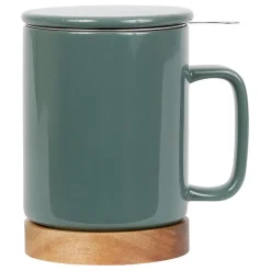Fabrique de Styles Tasses Et Mugs*Tisanière en grès avec filtre - nordika