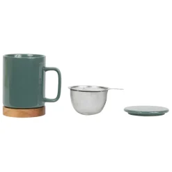 Fabrique de Styles Tasses Et Mugs*Tisanière en grès avec filtre - nordika
