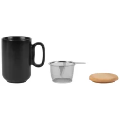 Fabrique de Styles Tasses Et Mugs*Tisanière en grès avec filtre mat - baltika
