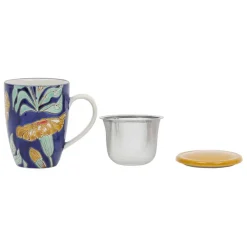 Fabrique de Styles Tasses Et Mugs*Tisanière en grès et inox 30cl - Flaura