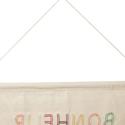 Fabrique de Styles Tableaux Et Toiles*Toile en coton"Bonheur" 86x60cm - Famille