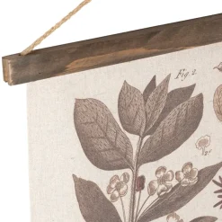 Fabrique de Styles Tableaux Et Toiles*Toile en tissu et sapin 100x81cm - Botanique