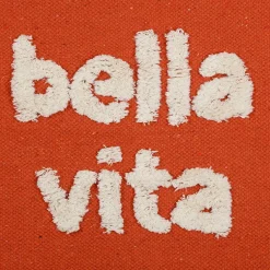 Fabrique de Styles Tableaux Et Toiles*Toile "bella vita" en coton et bois 60x70cm - Palma