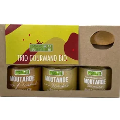 Fabrique de Styles Condiments Et Épices*Trio de 3 moutardes