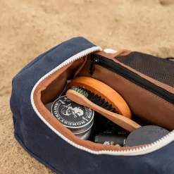 Fabrique de Styles Pochettes Et Housses*Trousse de toilette en tissu marine recyclée - Kenai