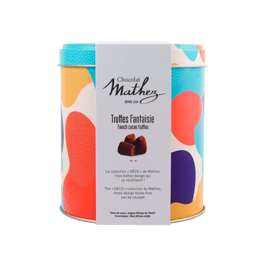 Fabrique de Styles Chocolats Et Confiseries*Truffes aux éclats de caramel en boite déco