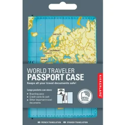 Fabrique de Styles Voyage Et Exploration*Étui de passeport carte du monde