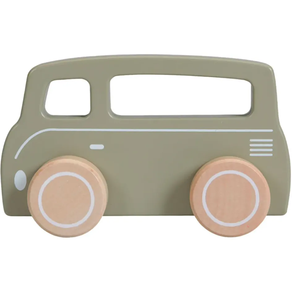 Enfant Fabrique de Styles Jouets*Van en bois olive