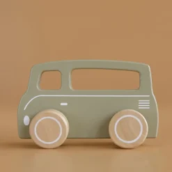 Enfant Fabrique de Styles Jouets*Van en bois olive