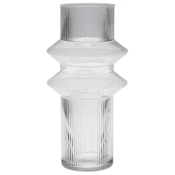 Fabrique de Styles Vases Et Soliflores*Vase ania d15xh29.5cm verre