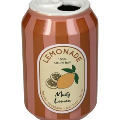 Fabrique de Styles Vases Et Soliflores*Vase canette citron faïence fine d7xh11.3cm