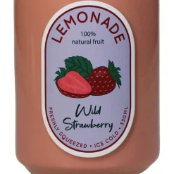 Fabrique de Styles Vases Et Soliflores*Vase canette fraise faïence fine d7xh11.3cm