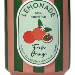 Fabrique de Styles Vases Et Soliflores*Vase canette orange faïence fine d7xh11.3cm