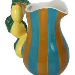 Fabrique de Styles Vases Et Soliflores*Vase citron dolomite 18x12x20cm