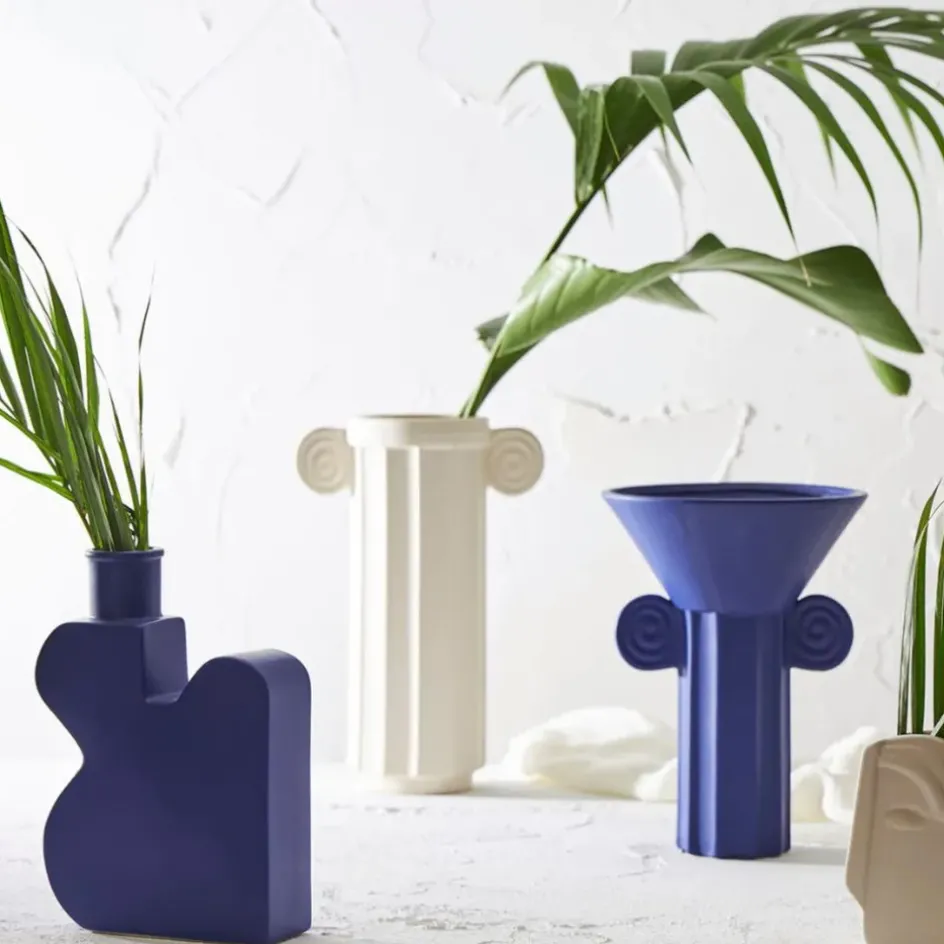 Fabrique de Styles Vases Et Soliflores*Vase colonne en grès h35cm - Greeka