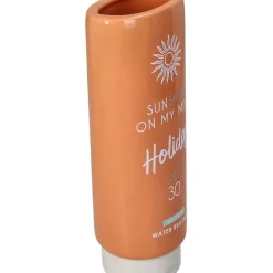 Fabrique de Styles Vases Et Soliflores*Vase crème solaire en faïence h20cm