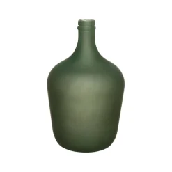 Fabrique de Styles Vases Et Soliflores*Vase dame jeanne comete mat d18xh30cm verre recyclé