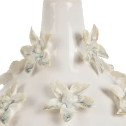 Fabrique de Styles Vases Et Soliflores*Vase dame jeanne en grès fleurs h25cm - Delicio