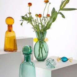 Fabrique de Styles Vases Et Soliflores*Vase en verre d12xh32cm - Pop'S