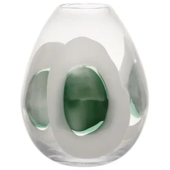 Fabrique de Styles Vases Et Soliflores*Vase en verre d20xh24cm - Eucalyptus