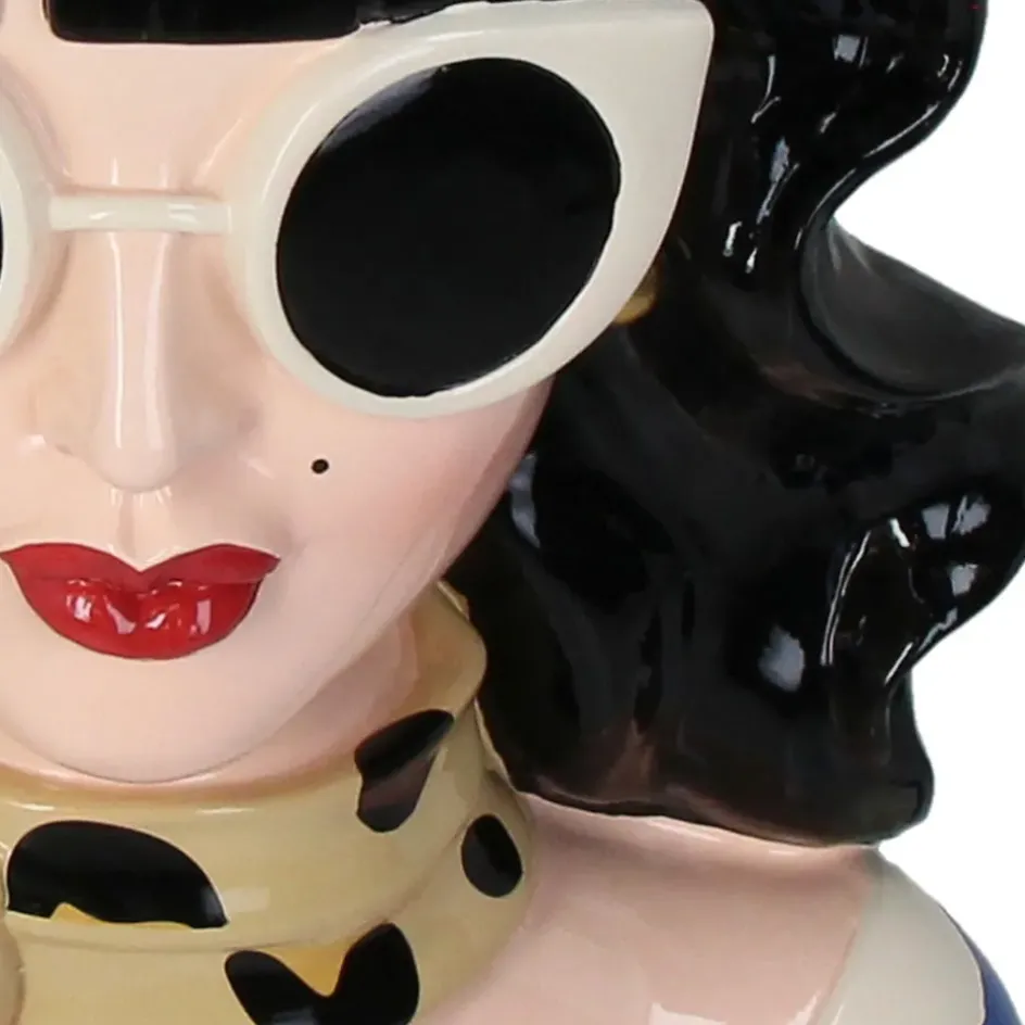 Fabrique de Styles Vases Et Soliflores*Vase femme brune h28cm