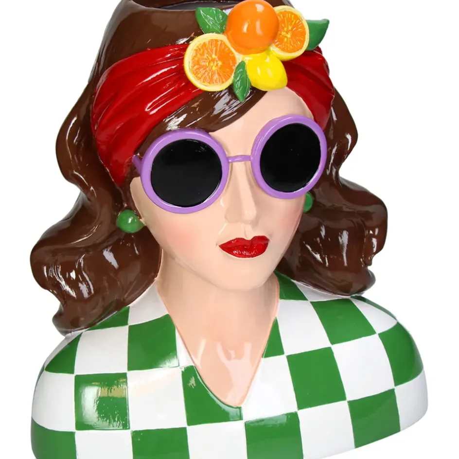 Fabrique de Styles Vases Et Soliflores*Vase femme châtin h29cm