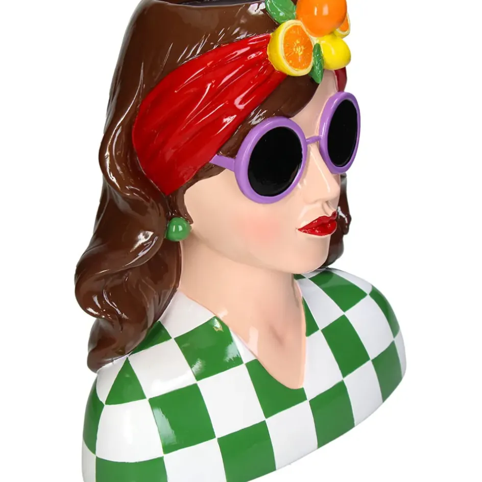 Fabrique de Styles Vases Et Soliflores*Vase femme châtin h29cm