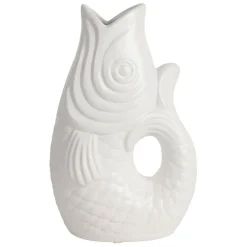 Fabrique de Styles Vases Et Soliflores*Vase poisson en grès h30.5cm - mer