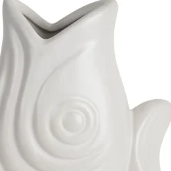 Fabrique de Styles Vases Et Soliflores*Vase poisson en grès h30.5cm - mer