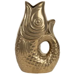 Fabrique de Styles Vases Et Soliflores*Vase poisson en grès h30.5 cm - Mer