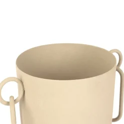 Fabrique de Styles Vases Et Soliflores*Vase pour fleur séchée en fer - madeira