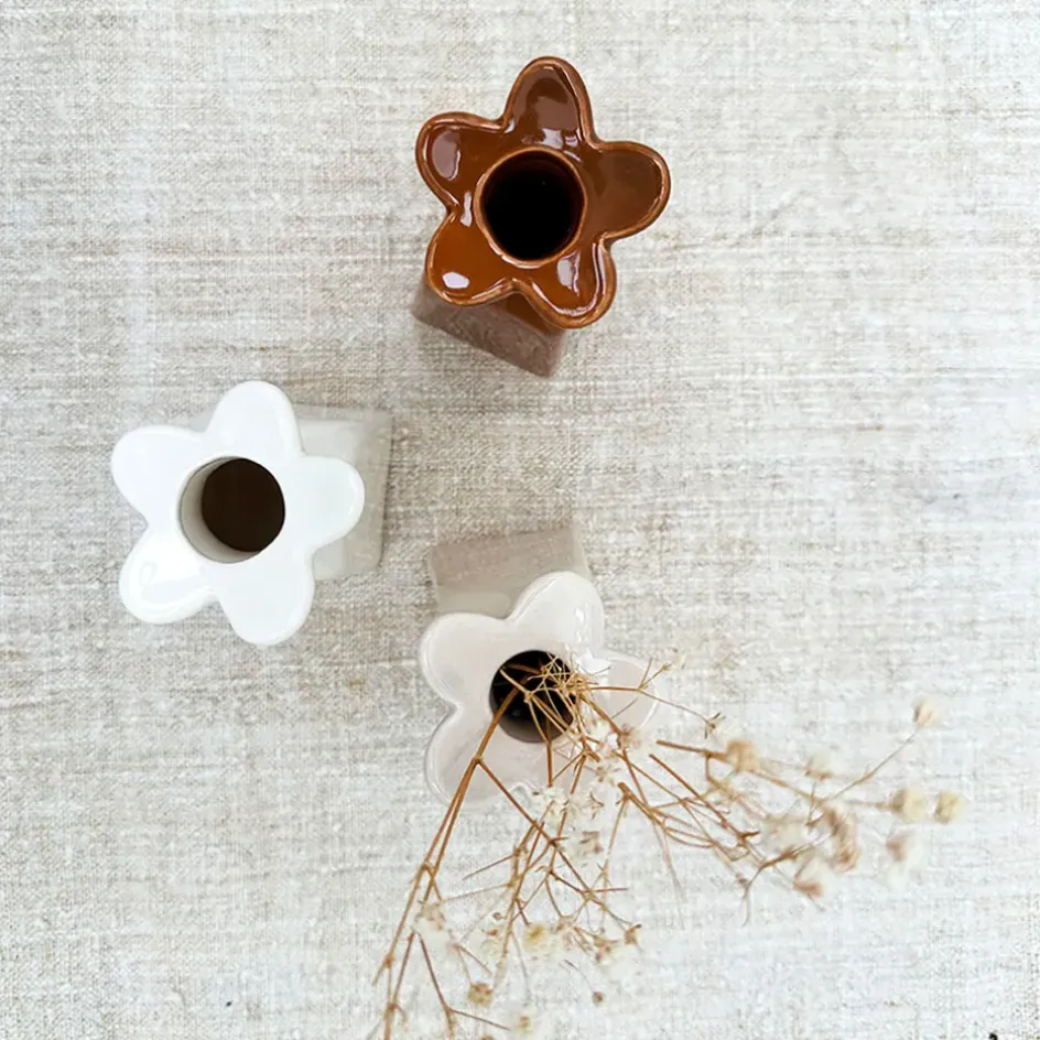 Fabrique de Styles Vases Et Soliflores*Vase soliflore en faïence h11cm