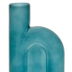 Fabrique de Styles Vases Et Soliflores*Vase soliflore émeraude en verre - blue sand