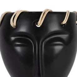 Fabrique de Styles Vases Et Soliflores*Vase visage en dolomite h14cm - Visage-Arty