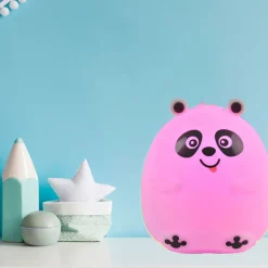 Enfant Fabrique de Styles Déco*Veilleuse lumineuse led panda en abs h12cm