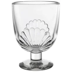 Fabrique de Styles Verres À Vin*Verre à pied coquillage 29cl en verre - belle-ile