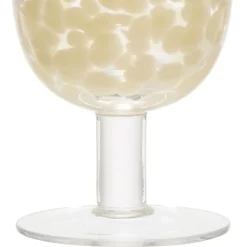 Fabrique de Styles Verres À Vin*Verre à pied en verre écru 30cl - Preline