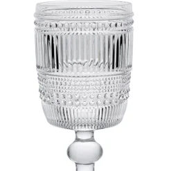 Fabrique de Styles Verres À Vin*Verre à pied en verre 30cl - strie