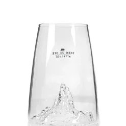 Fabrique de Styles Verres À Eau Et Gobelets*Verre design Pic Du Midi - Topographic