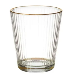 Fabrique de Styles Verres À Eau Et Gobelets*Verre liseré 30cl - Strie