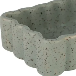 Fabrique de Styles Petits Objets Déco*Vide poche en grès moucheté 18x10cm - Aurore